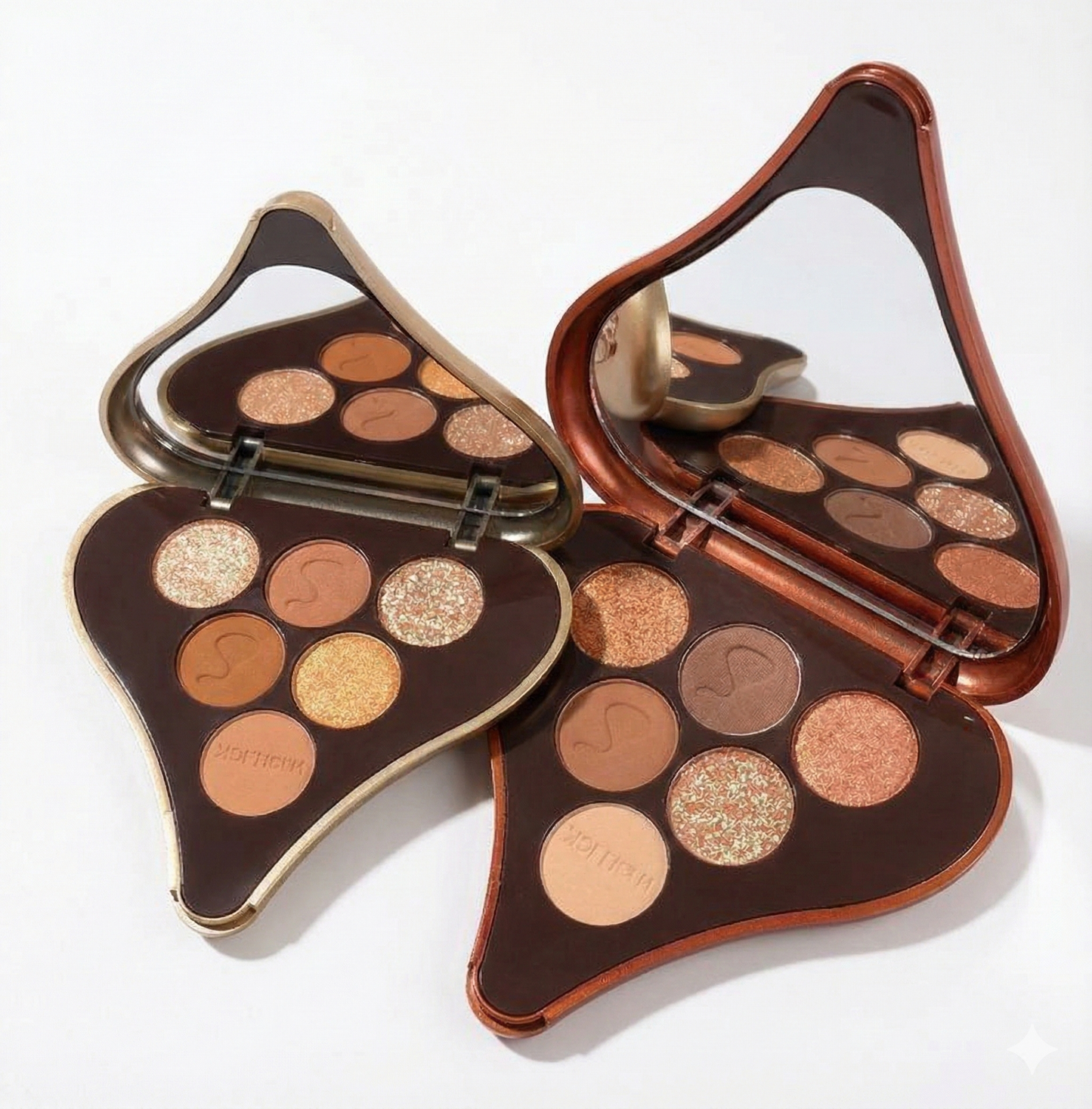 Heart-Shaped 6-Color Eyeshadow Palette