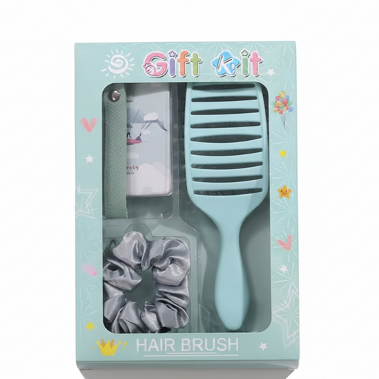 Pastel Blue Self-Care Hair & Accessory Gift Set