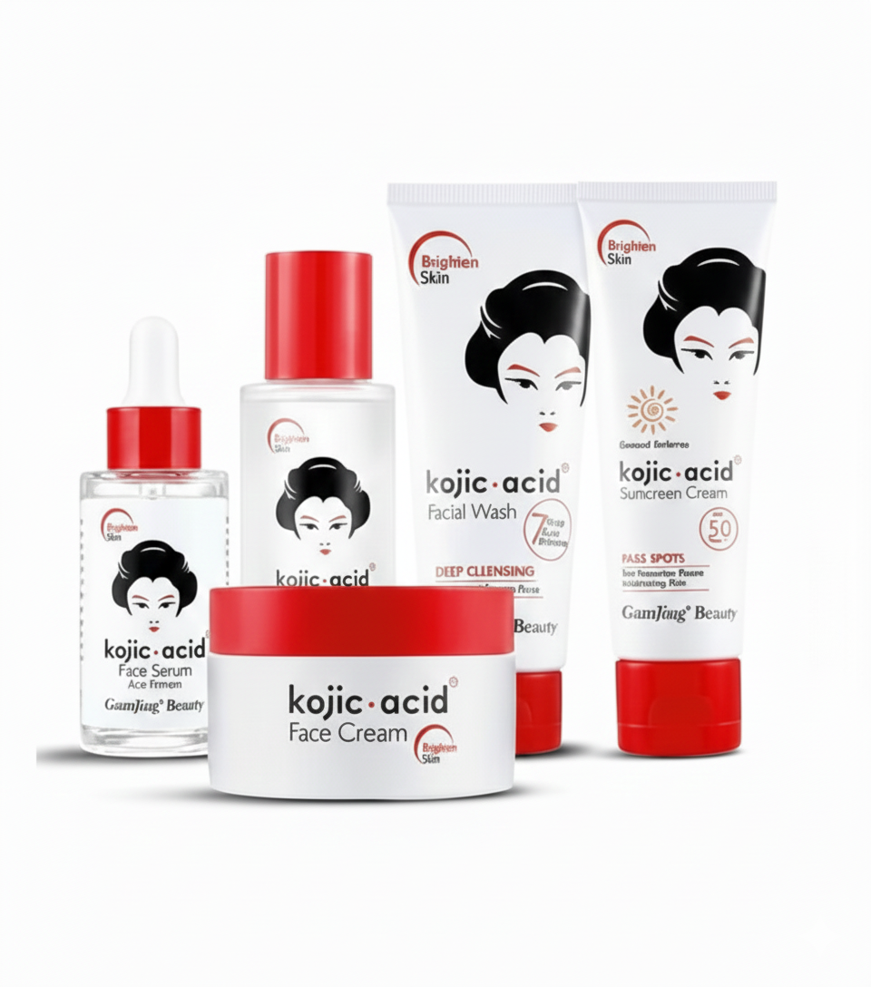 GamJung Beauty Kojic Acid Skincare Set