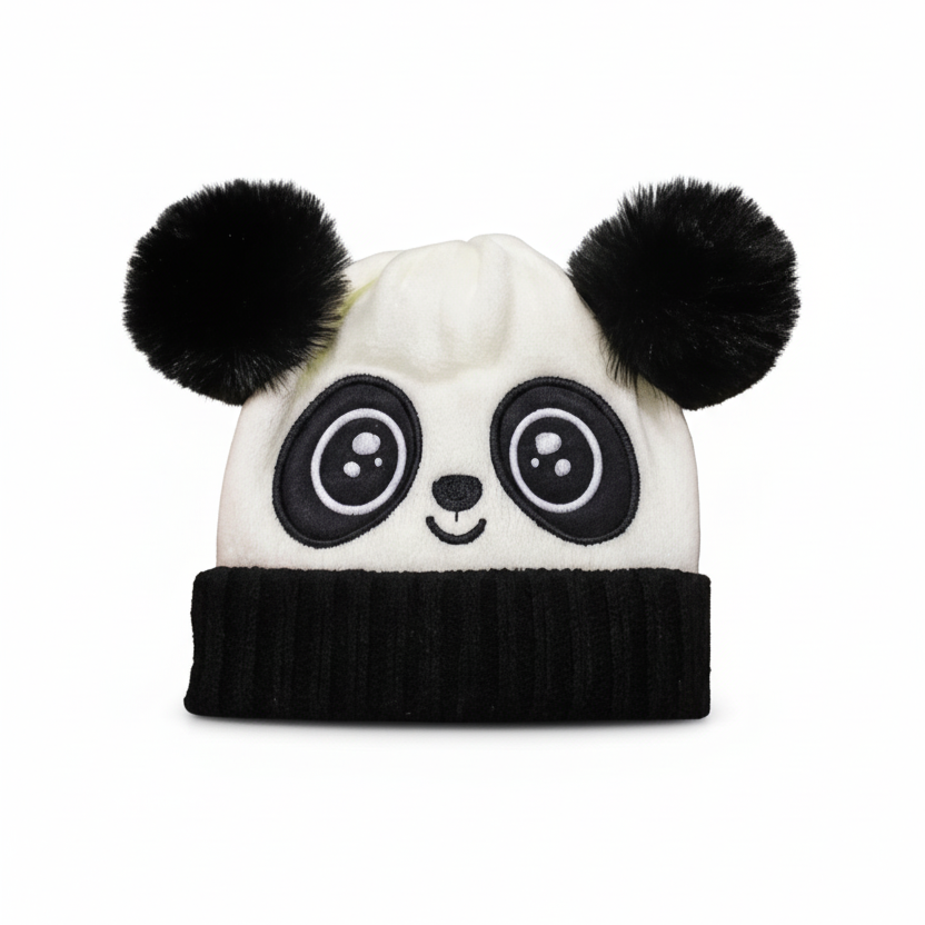 Cute Panda Winter Beanie