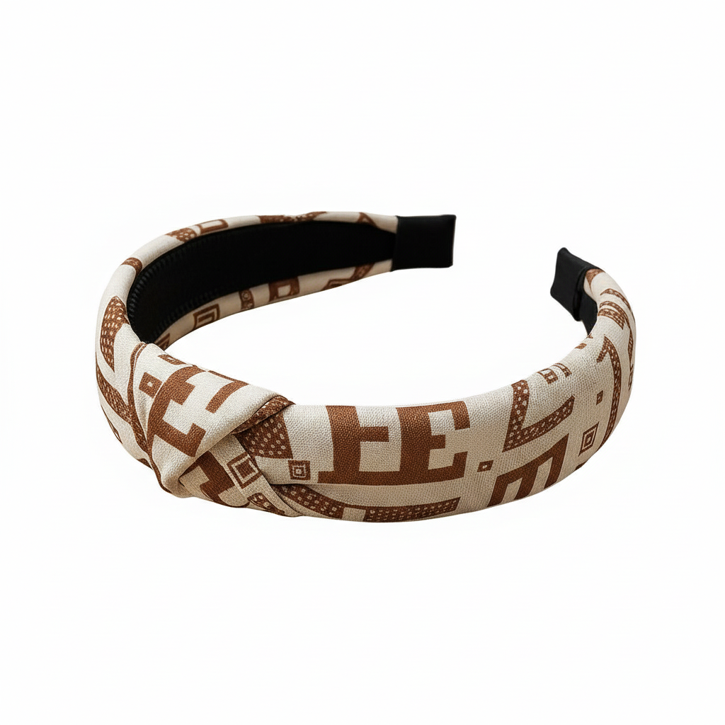 Patterned Knot Headbands