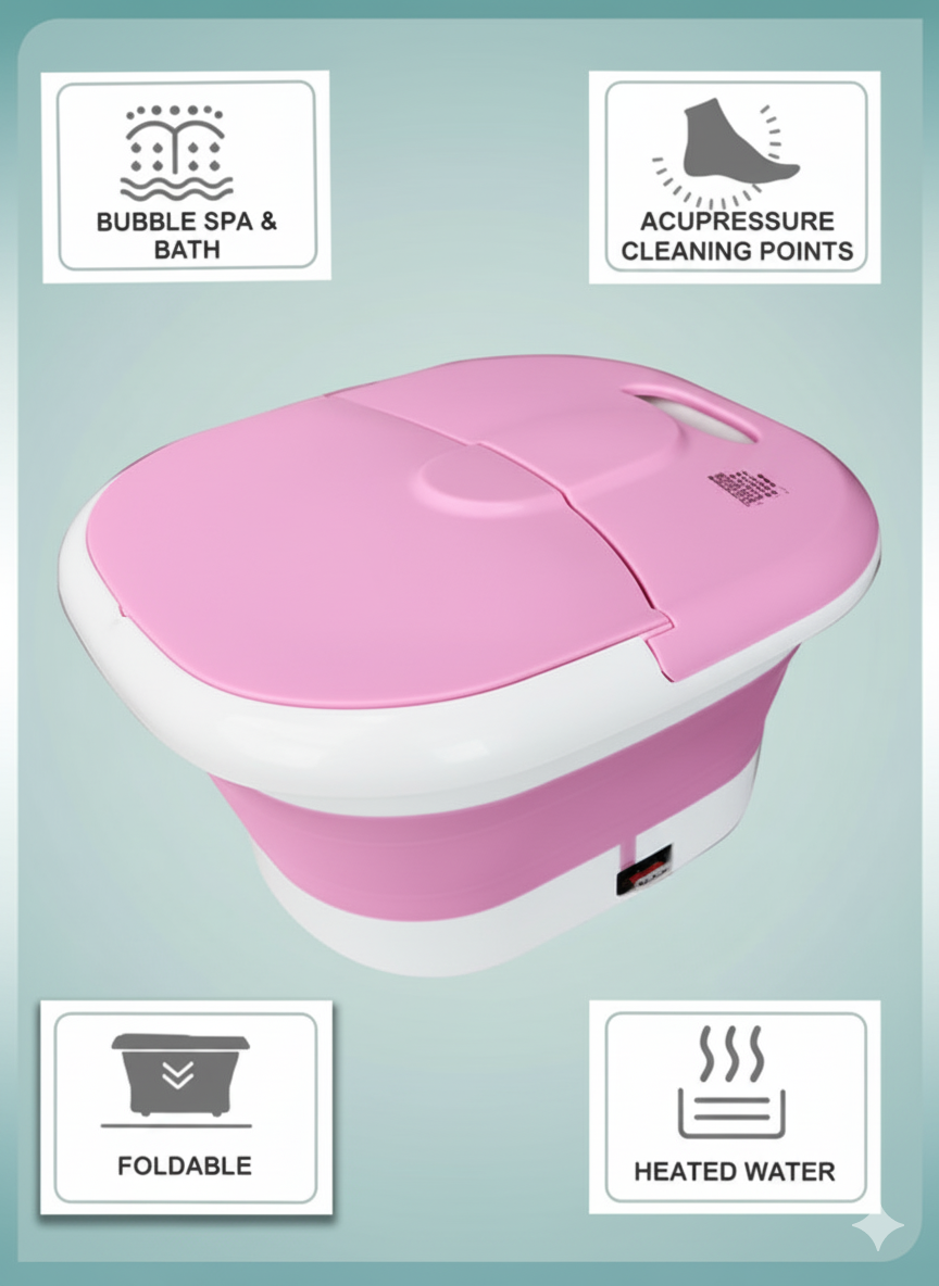 Foldable Foot Spa Bath
