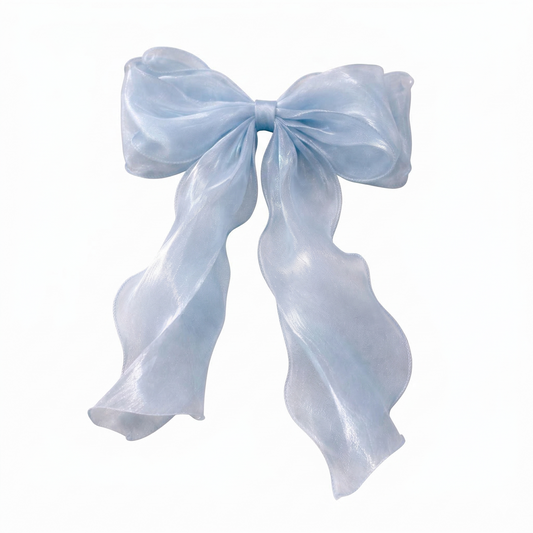 Ethereal Organza Oversized Hair Bow