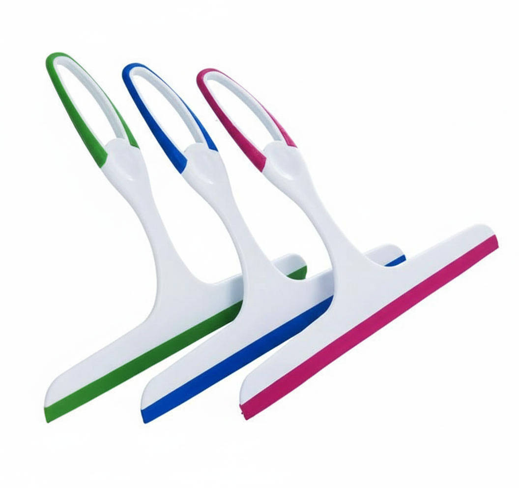 Multipurpose Ergonomic Window & Surface Squeegee