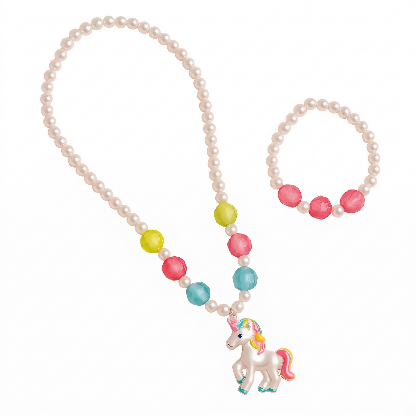 Magical Unicorn Pearl Jewelry Set