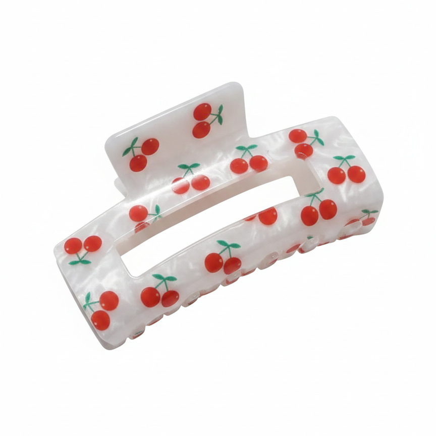 Cherry Blossom Acetate Hair Claw
