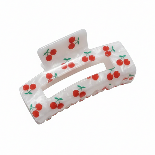 Cherry Blossom Acetate Hair Claw