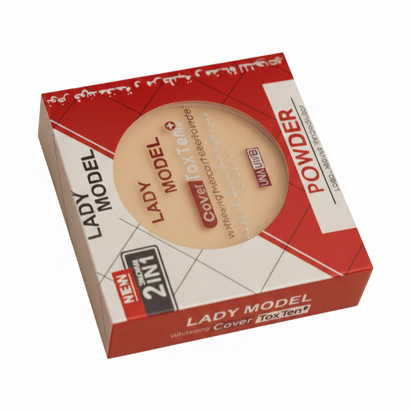 Lady Model Medical Pressed Powder