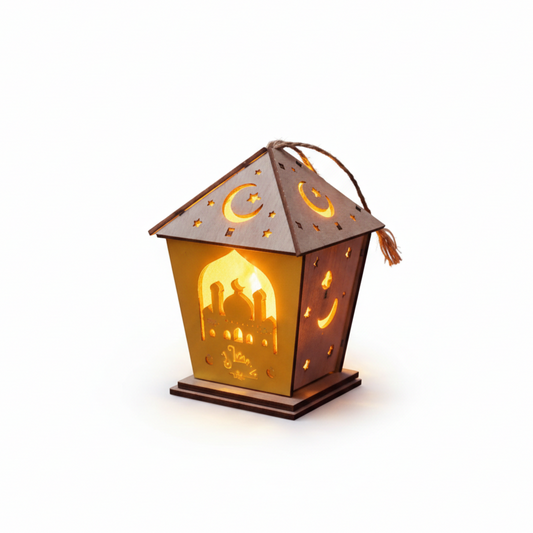 Wooden Ramadan Lantern