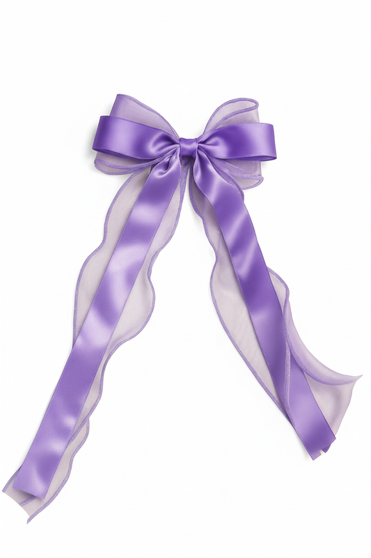 Elegant Double-Layered Hair Bow