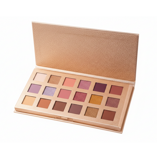Ethereal Rose Gold 18-Shade Eyeshadow Palette