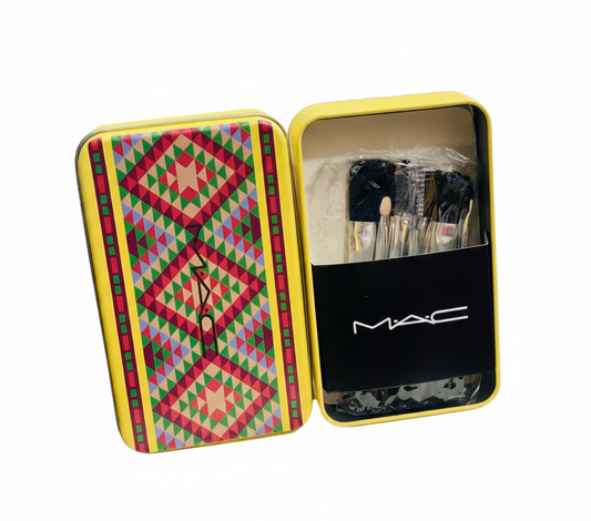 Compact Travel Makeup Brush Set