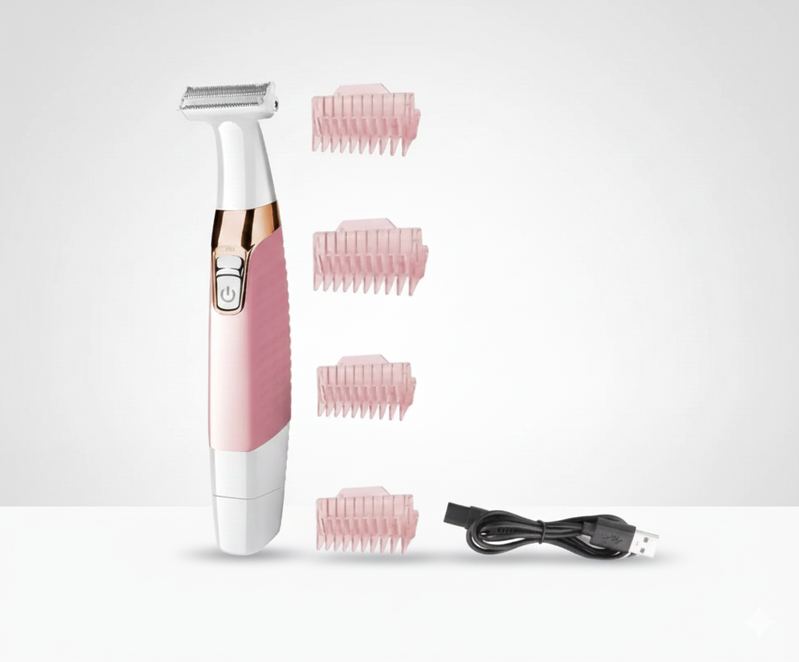 Kemei Professional 2-in-1 Rechargeable Electric Trimmer & Shaver