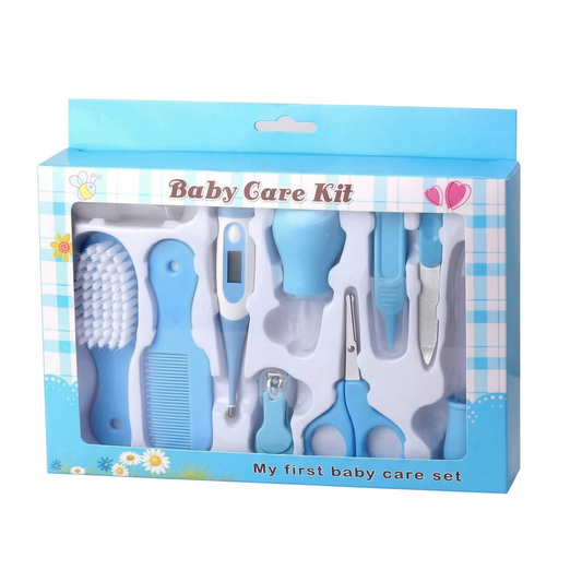 Complete 9-Piece Baby Care & Grooming Kit