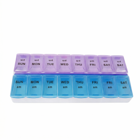 Weekly AM/PM Pill Organizer