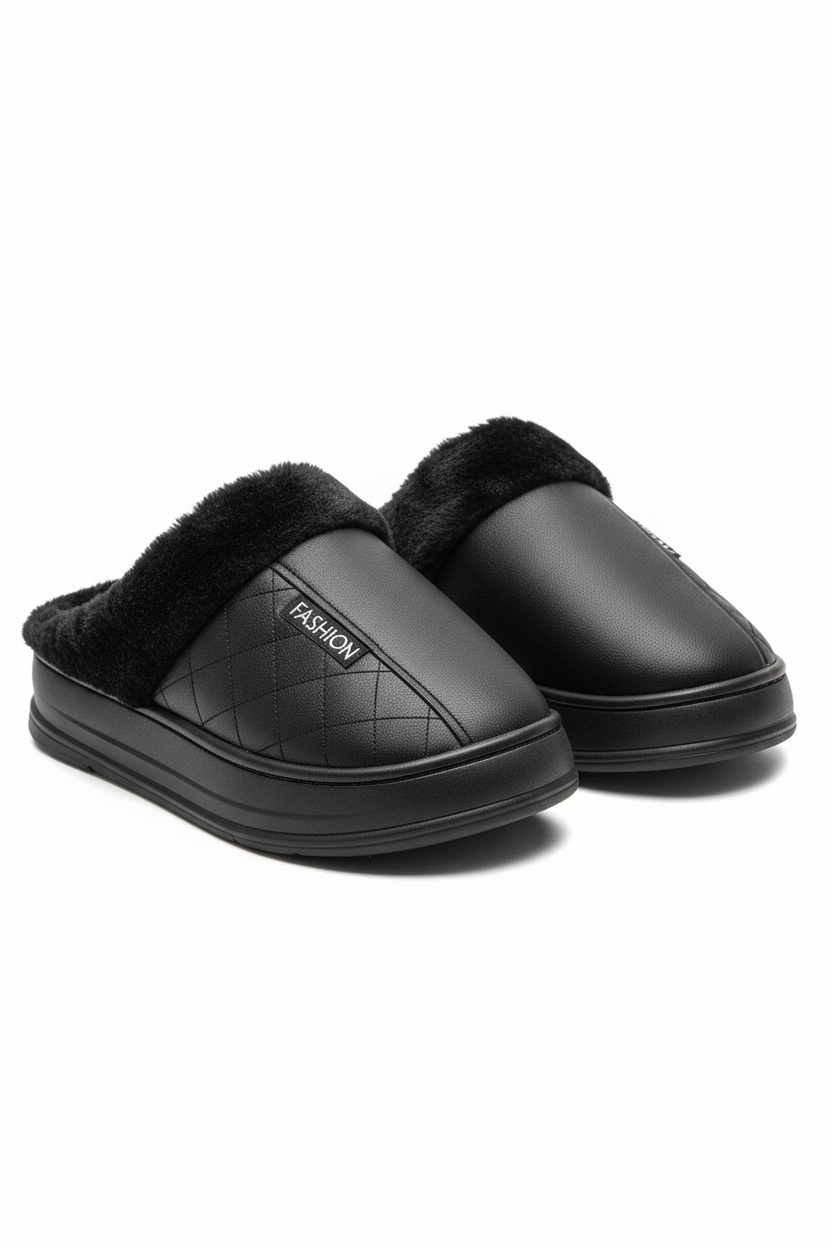 Cozy Comfort Quilted Slipper