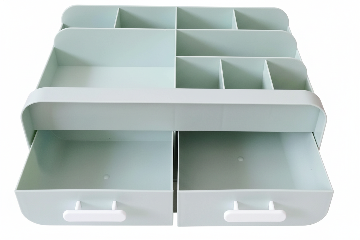 Multifunctional Desk Organizer with Drawers