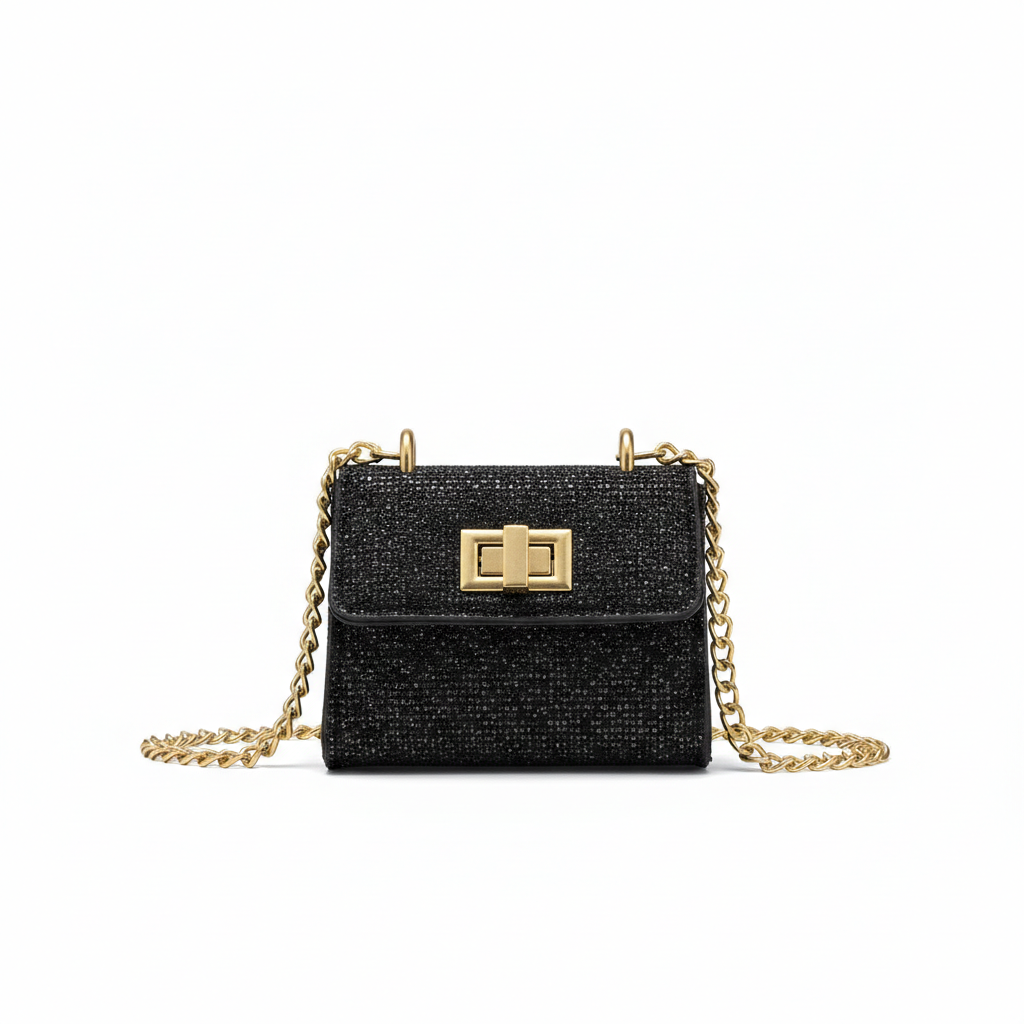 Elegant Shimmer Mini Crossbody Bag