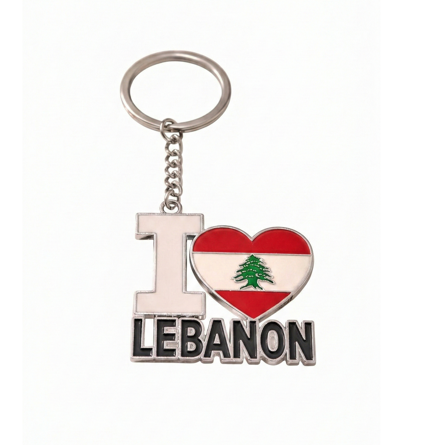 I Love Lebanon Souvenir Keychain
