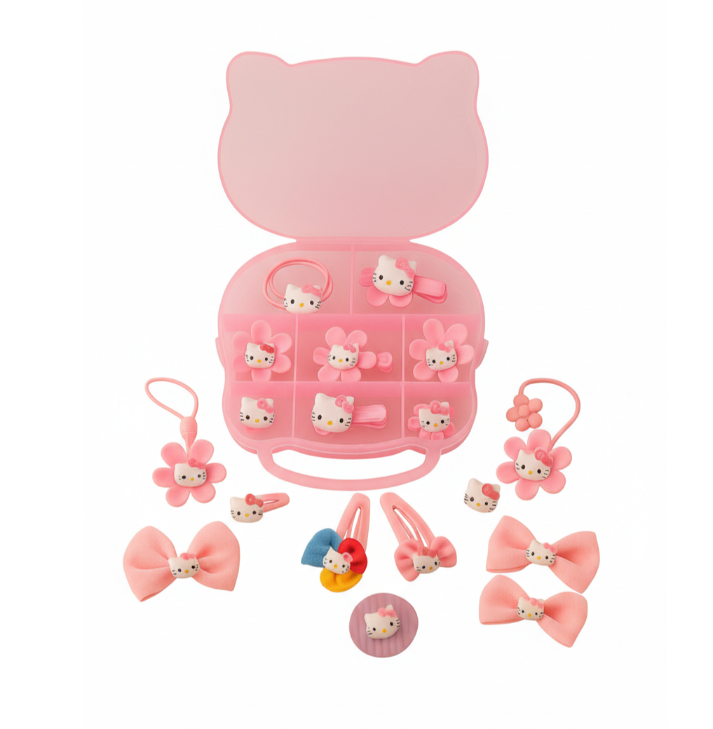 Hello Kitty Hair Accessories Gift Set
