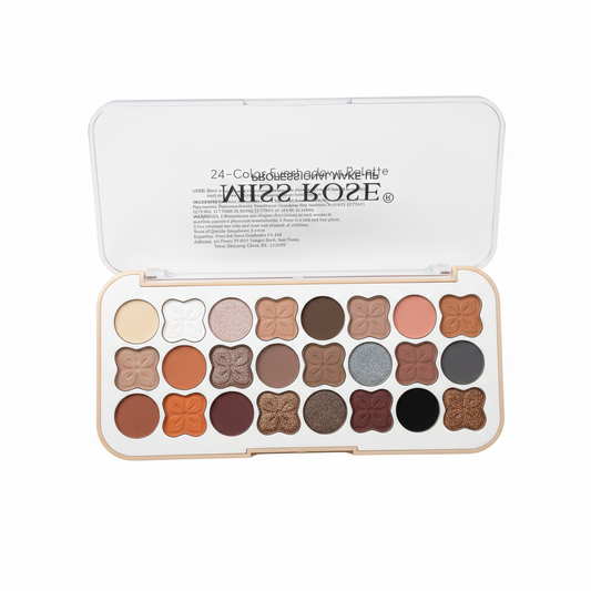 Miss Rose 24-Color Professional Eyeshadow Palette