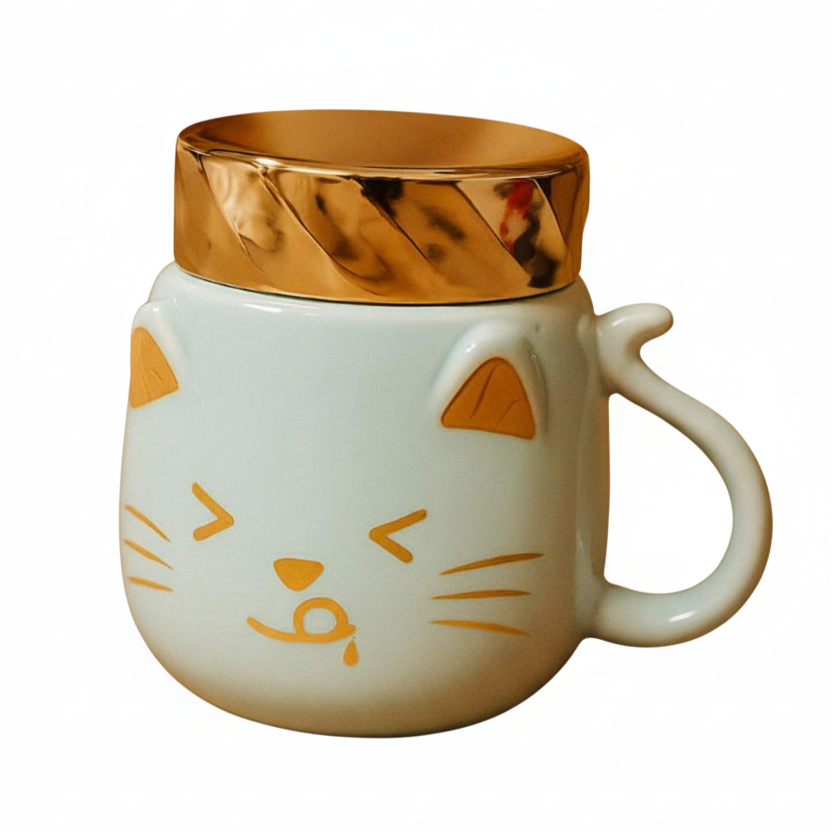 Kawaii Cat Design Mug