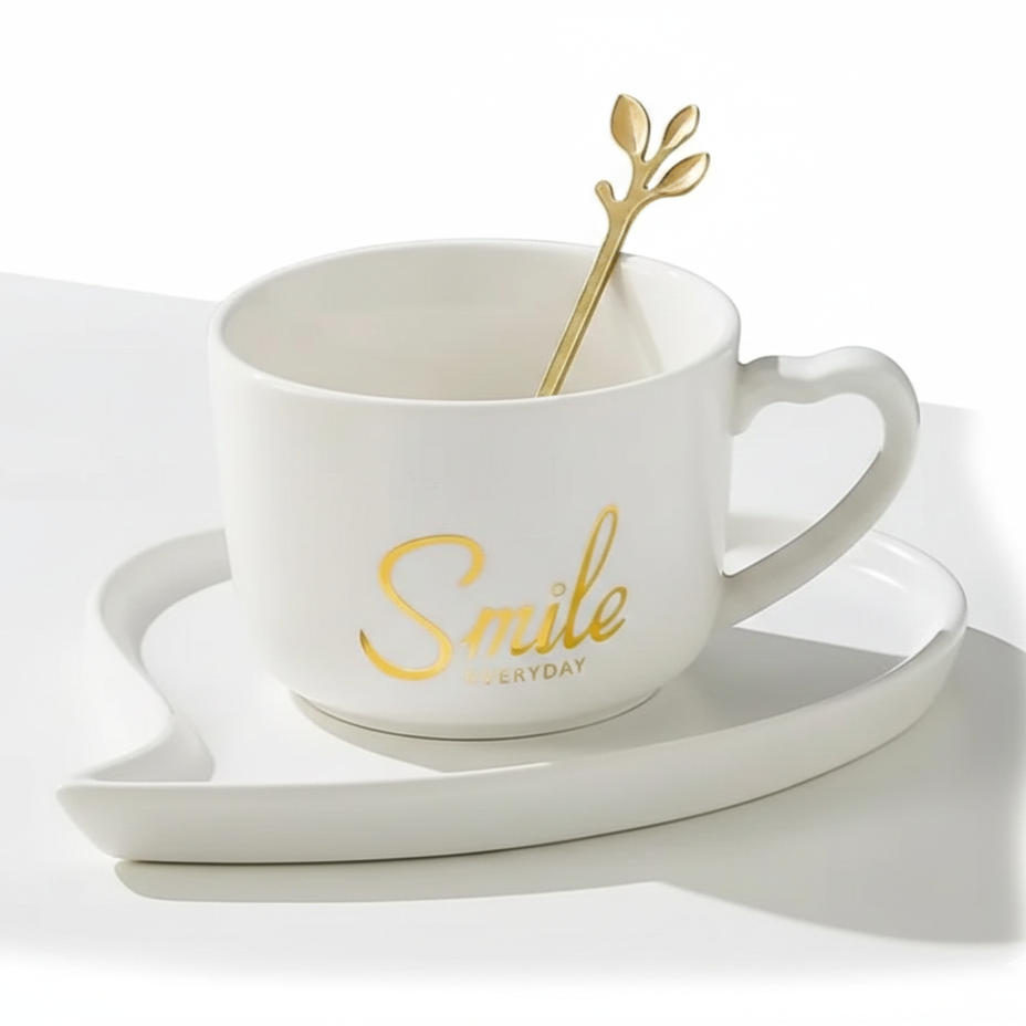 Smile Everyday Mug & Plate Set