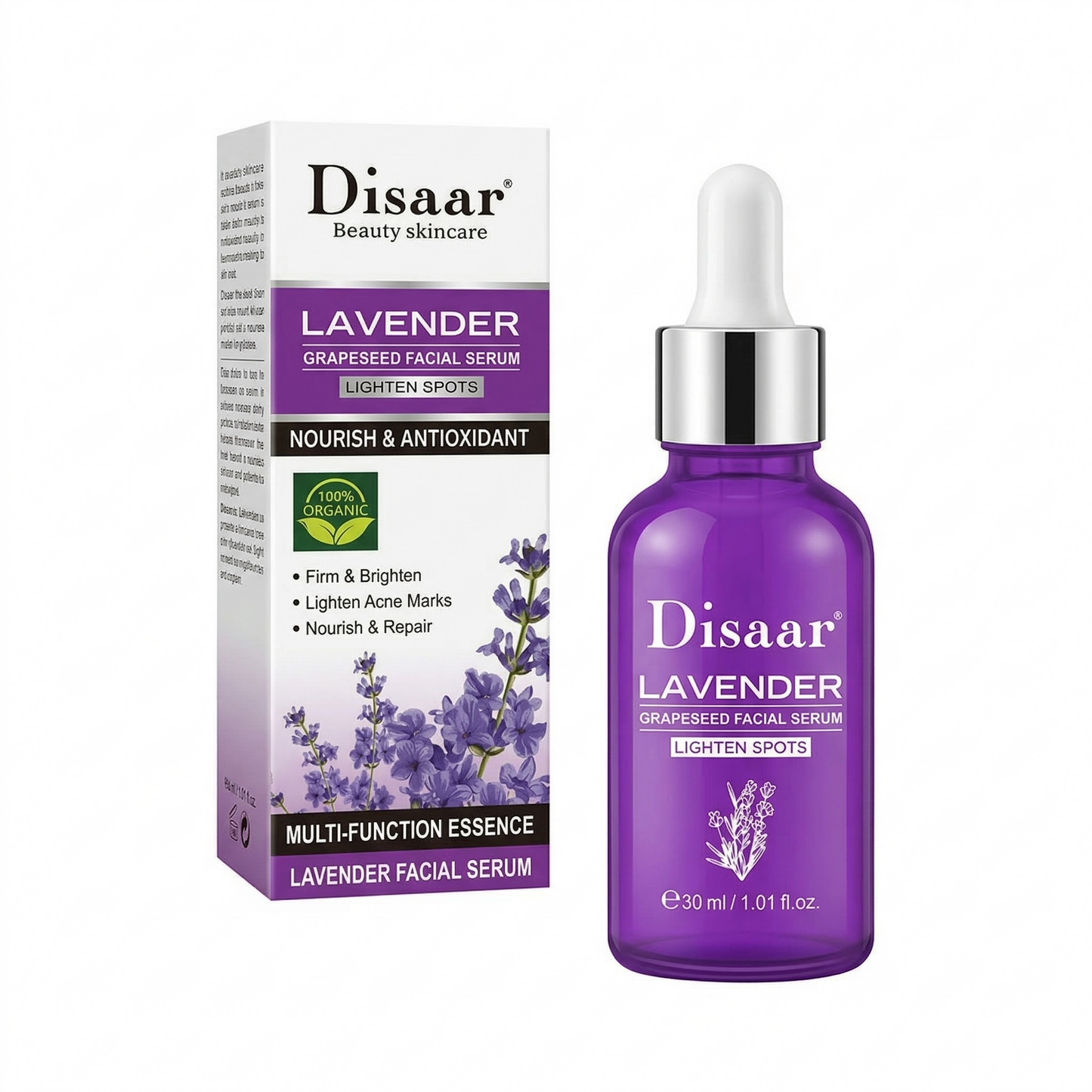 Disaar Lavender & Grapeseed Facial Serum