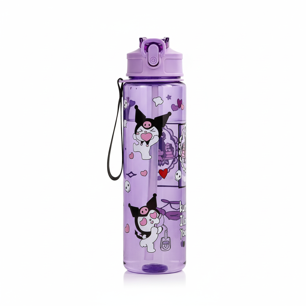 Colorful Cartoon Water Bottles