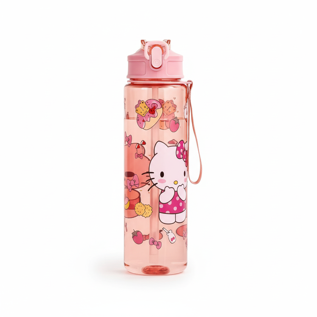 Colorful Cartoon Water Bottles