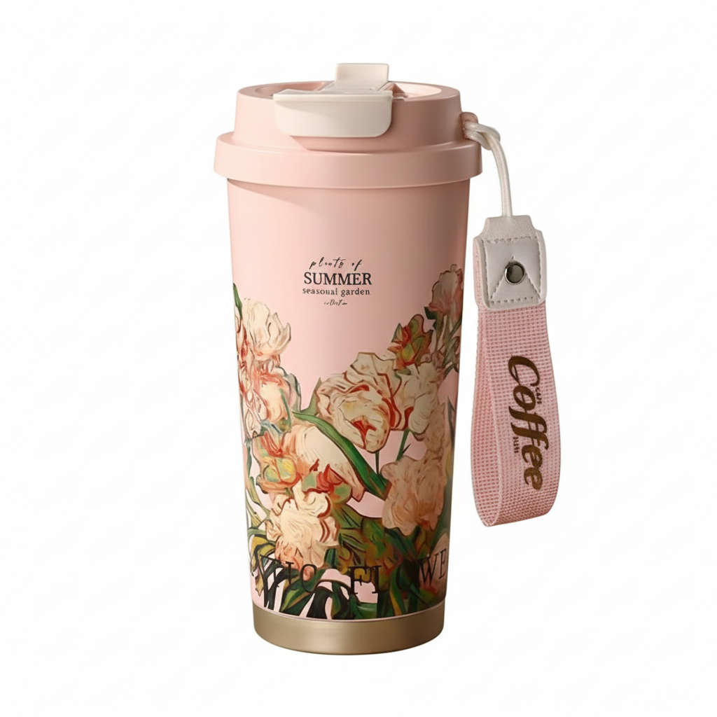 Insulated Stainless Steel Coffee Travel Tumbler