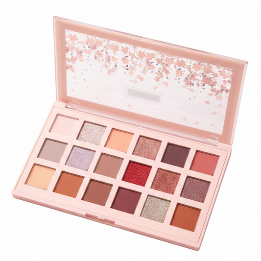 Enchanted Rose 18-Shade Eyeshadow Palette