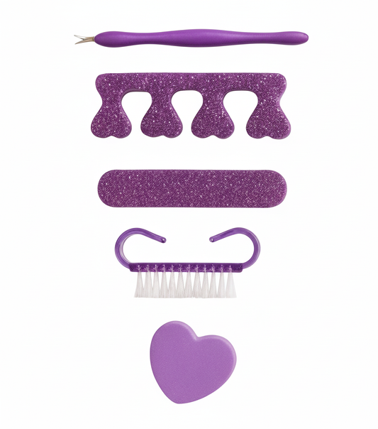 Essential 5-Piece Sparkle Manicure & Pedicure Set