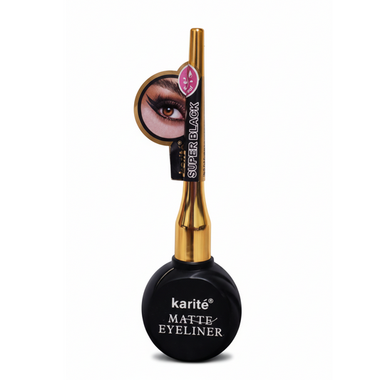 Karité Matte Eyeliner – Super Black 24H