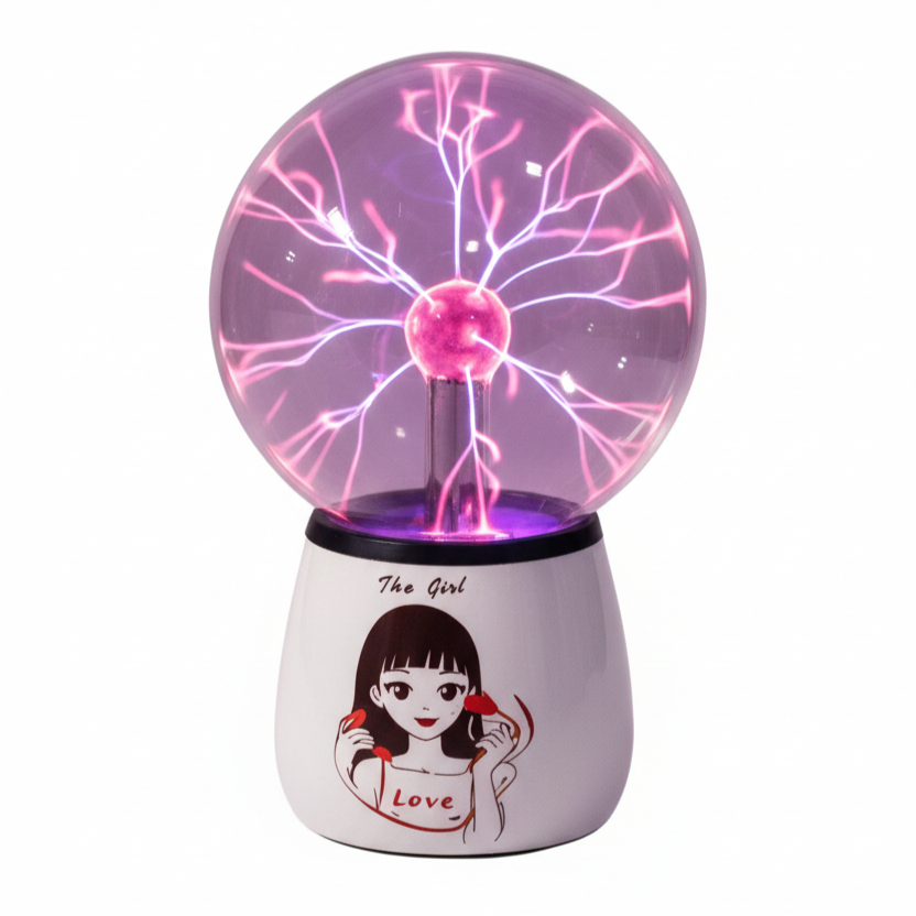 Enchanting Plasma Globe Night Light