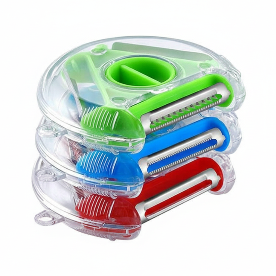 3-in-1 Rotary Vegetable Peeler