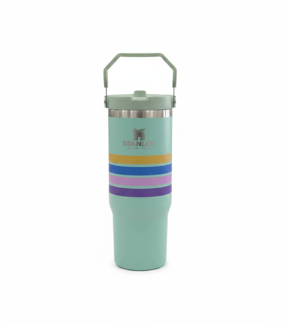 Stanley Retro-Stripe Quencher Tumbler