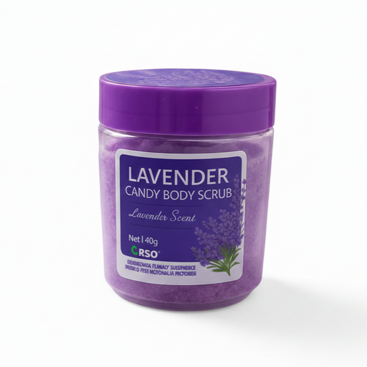 The Amazing Candy Body Scrub Cubes