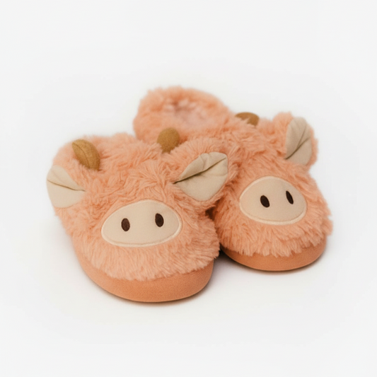 Adorable "Snuggle-Paws" Animal Slippers