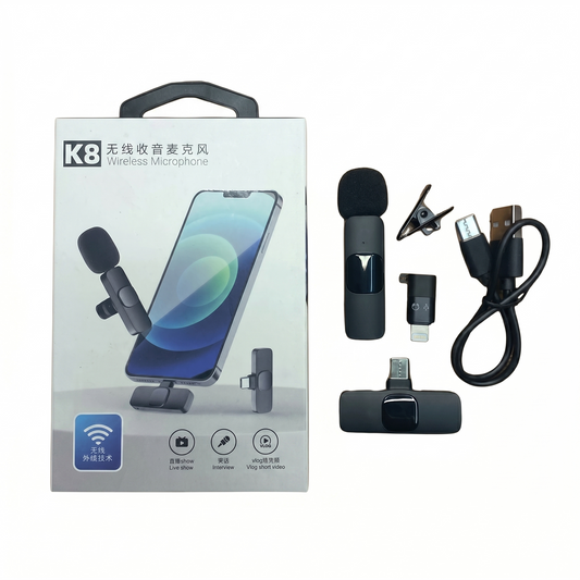 K8 Wireless Lavalier Microphone System