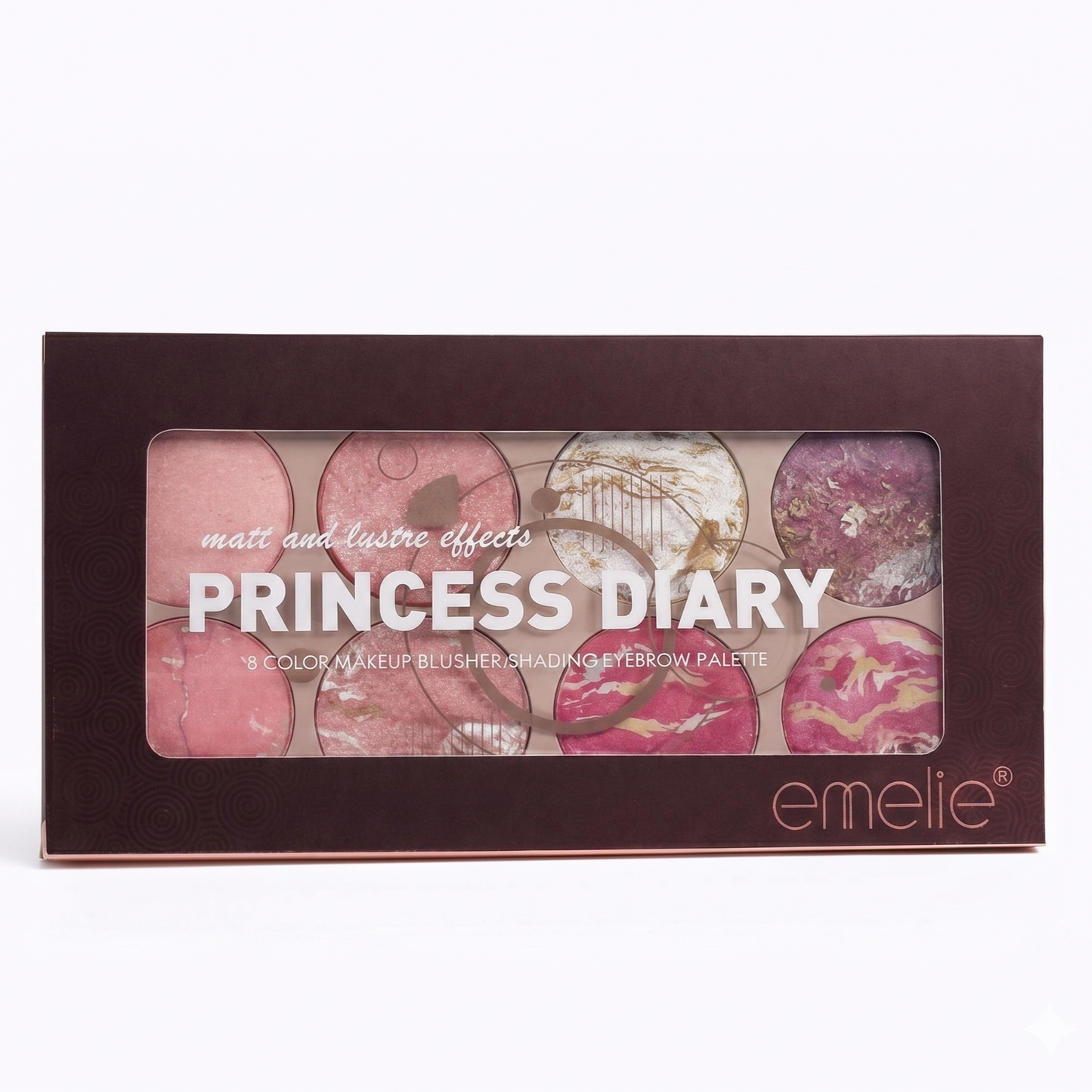 Emelie Princess Diary 8-Color Blusher & Shading Palette