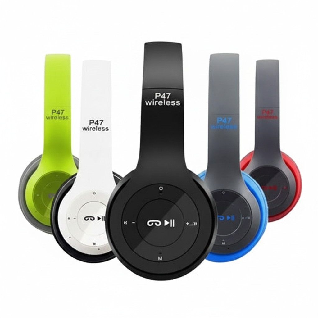 P47 Wireless Multi-Function Headphones