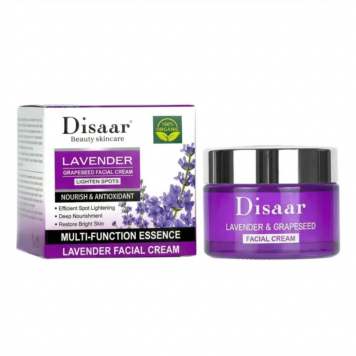 Disaar Lavender & Grapeseed Facial Cream