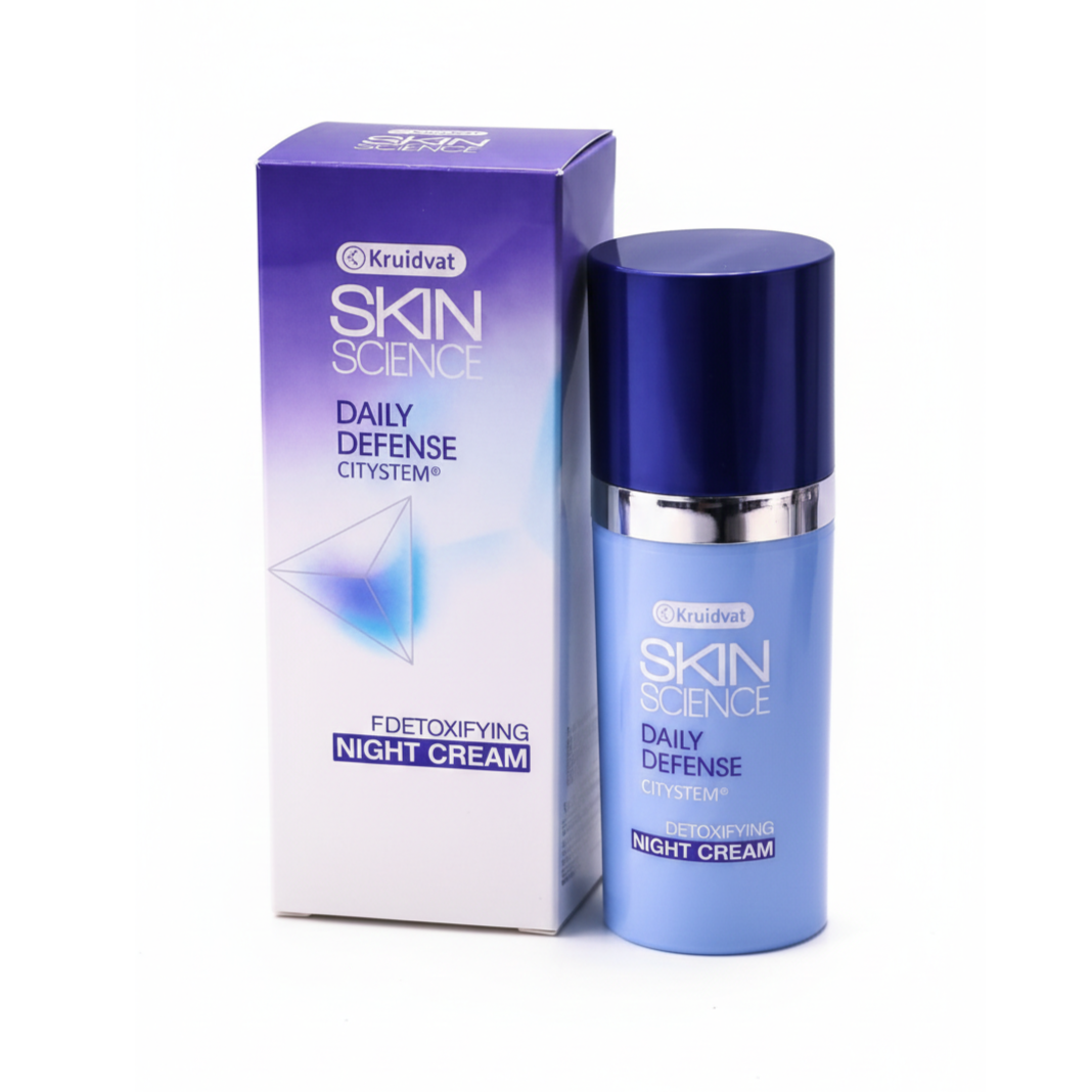 Kruidvat Skin Science Daily Defense Detoxifying Night Cream