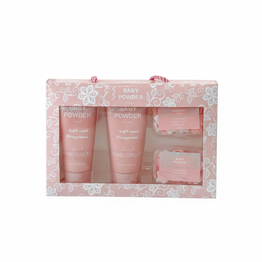 Baby Powder Fragrance Hand Care Gift Set