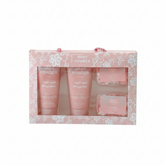 Baby Powder Fragrance Hand Care Gift Set