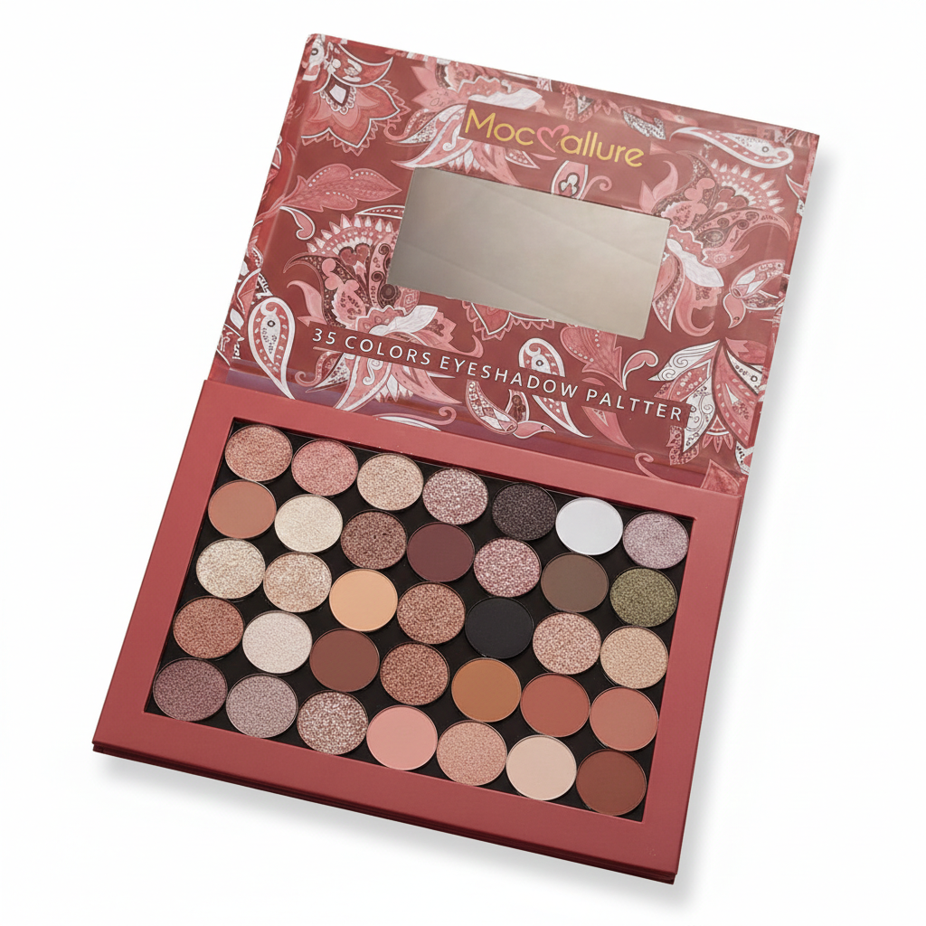 Mocallure 35-Color Earth Tone Eyeshadow Palette