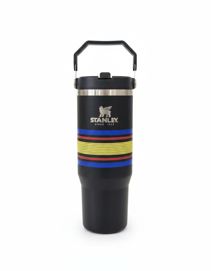 Stanley Retro-Stripe Quencher Tumbler