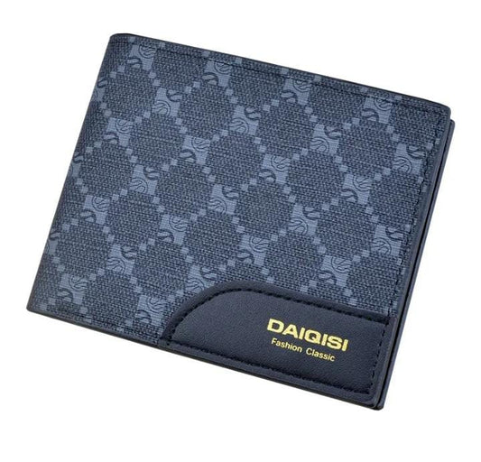 DAIQISI Fashion Classic Men's Bifold Wallet