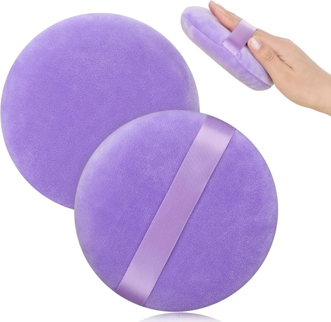 Oversized Soft Body & Face Powder Puff